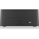 Raidsonic dokstacija IB-1121-C31, 1x HDD/SSD, 10 Gbit/s, USB 3.1 (Gen 2), Plug & Play, HotSwap
