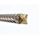 SDS-PLUS TCT Krustveida Betona Urbis 14x160mm, 4 griezējspēki, 40CR sakausējuma tērauds, AW43541, AWTOOLS