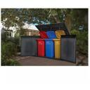 Keter Aia kuur 29213179 tamme puu toon, 190 x 109 x 132,5 cm, lukustatavad uksed, ventilatsioon