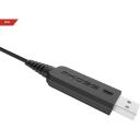 Koss K&otilde;rvaklapid CS200 USB 194390, 20-22000Hz, USB Type-A, k&otilde;rvapealne, mikrofon, must