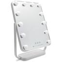 Rio kosmeetiline peegel MMHD-EU/1,3, 12 LED, 3 v&auml;rvi režiimid, puutetundlik paneel, vabalt seisev