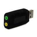 Media-Tech VIRTU 5.1 USB ЗВУКОВАЯ КАРТА MT5101, 5.1, USB, 1x 3,5mm minijack наушники, 1x 3,5mm minijack микрофон