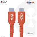 Club3D USB-C kuni USB-C kaabel CAC-1515, 4m, 480Mb, PD 240W, EPR, kahepoolselt