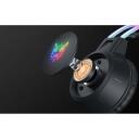 Onikuma žaidimų ausinės X15 PRO Cat Black, 50mm, 15&Omega;, 102dB, 2m, USB + 3.5mm, ergonomi&scaron;kos, RGB ap&scaron;vietimas