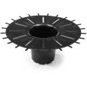 Lamela Lillepott Mira 9159079, 25cm, 297mm, 6.2L, &uuml;mmargune, kollane, plastmass