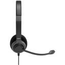Port Connect austiņas PRO ON'R 300 912001, 32 &Omega;, 20-20k Hz, melna, trok&scaron;ņu slāpē&scaron;ana, stereo, vadu