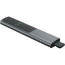Logitech Pristatymo pultas 910-004861, Bevielis, USB, Bluetooth, Baterija 80 mAh, Įkrovimo laikas 60 min, 3 mygtukai, Pilkas