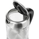 Adler | Kettle | AD 1247 | With electronic control | 1850 W | 1.7 L | Stainless steel/Glass | 360&deg; rotational base | Stainless steel/Transparent