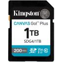 Kingston Korpus SDXC SDG4/1TB, 1TB, 200MB/s, 160MB/s, C10, UHS-I, U3, V30