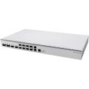 Mikrotik CRS812-8DS-2DQ-2DDQ-RM komutators 12x SFP56, 8x QSFP56, 2x 10G Ethernet, 4 GB atmiņa, 2x 200G, 2x 400G