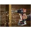 Black Decker Juhtmevaba puure BLD682XN-XJ, 18V, 1.3kg, 2 kiirus, 13mm, ilma akuta, ilma laadijata, kaasas kaste