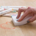 Sūklis MAGIC 2 gab. YORK 36013300 Iepakojuma Svars: 0.03kg, Izmēri: 14.40cm x 12.50cm x 2.60cm