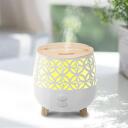 Rio Aroomi&otilde;li difuusor DHTA-EU/1,2, 120ml, 5W, 15m&sup2;, automaatne v&auml;ljal&uuml;litus, LED tuled, valge/puit