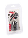 Bezatslēgas patrona ar slēdzeni + SDS adapteris Ø 1,5-13mm, KREATOR, KRT014005, piemērots SDS-plus un parastajiem urbjiem
