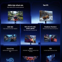 Spēļu monitors 23,8&Prime; FHD 1920&times;1080 200 Hz 1 ms IPS HDR FreeSync Premium G24i 2026 OM4FE-EU Melns ELA6364EU Xiaomi