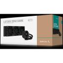 Deepcool Vedelik CPU jahutus LS720S ZERO DARK R-LS720-BKNNMM-G-1, 85.85 cfm, 500-2250 rpm, 3 ventilaatorit, lekkimise tehnoloogia