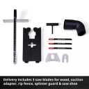 Bezvadu elektriskā finierzāģis, EINHELL, 4321265, 18V, 135mm grie&scaron;anas dziļums, bezsuku motors, 3 zāģa asmeņi iekļauti