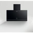 Whirlpool Gartraukis WHVA 62F LM K, 59.8 cm, 485 m&sup3;/h, 3 greičiai, mechaninis valdymas, LED, juodas
