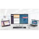 Dell klaviatuur KB700 580-AKPQ, traadita, titan hall, 3 seadet, Bluetooth 5.0, 12 programmeeritavat klahvi, QWERTY vene