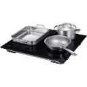 Samsung Indukcijas plīts virsma NZ64B5045GK/U2, 7400W, 4 riņķi, Skārienjūtīgais, Bērnu dro&scaron;ība, Wi-Fi, Stop&Go