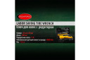 K&auml;sit&ouml;&ouml;riist reduktoriga 1", ROCKFORCE, RF-34114102, 6800 Nm, 1:78 &uuml;lekandearv, 32 mm ja 33 mm