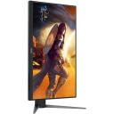 AOC 24G4HA monitor, 24", 1920 x 1080, 200 Hz, 0.5 ms, 300 cd/m&sup2;, 2xHDMI, must, punane