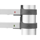 Telescopic ladder HAILO T80 FlexLine 037113091, aluminium, 9 steps