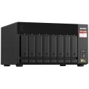 Qnap saugojimo bok&scaron;tas TS-873A-8G, AMD Ryzen V1500B 2.2 GHz, 8 GB atmintis, 8 x 3.5 colio SATA, 2 x 2.5GbE RJ45, 1 x USB-C
