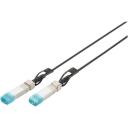 Digitus DAC kabelis DN-81222, 2 m, SFP+ savienotājs, melns, 0.5W, 0 līdz +70 &deg;C, CL109:6:2017-04-01