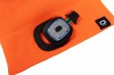 OTTO ziemas cepure ar LED gaismu, HOGERT, HT5K495, oranža, 150 lm, USB uzlāde