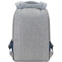 Rivacase Чехол 7562GREY/DARKBLUE, 15.6", 120mm, 635g, 305mm, 460mm, 1 передний карман, USB порт, водоотталкивающая ткань