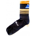 Zeķes VIRSOTNE 13cm, izmērs: XXL, Dark Orange/Black, 5002221464147 CASTELLI