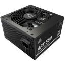 Montech Toiteplokk APX550, 550W, 100-240V, 50/60Hz, 20+4 pin ATX, 80 PLUS White, aktiivne jahutus, 1 ventilaator