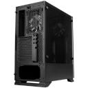 Zalman Datoru korpuss S5 Black, 2x3.5", 6x2.5", 7 sloti, 1xUSB 3.0, 2xUSB 2.0, RGB, 465x212x398mm, Melns