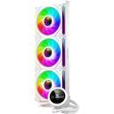 Gamemax protsessori vedelikjahutus ICEBURG 360 DIGITAL WH, 58.8 cfm, 800-1800 rpm, ARGB LED valgustus, TDP kuni 290W