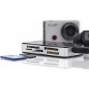 Digitus kar&scaron;u lasītājs, DA-70330-1, USB 3.0, 5 Gbps, atbalsta 2 kartes, Plug&Play, hot-swap