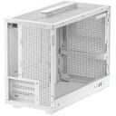 Deepcool Korpus CH160 PLUS WH R-CH160-WHNGM0-G, 1 x 3.5", 1+1 x 2.5", 4, 2 x USB 3.0, 1 x USB-C 3.2, 1 x k&otilde;rvaklapid/mikrofon