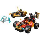 Lego NINJAGO 71864, Kombinaciniai transporto priemonės, 394 elementai, 3 figūrėlės, 7+ metų