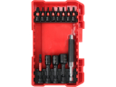 Ietekmes uzgriežņu bitu komplekts 37 gab., YATO, YT-04616, S2 tērauds, 1/4" turētājs, 24 bitu 25 mm, 9 bitu 50 mm