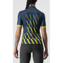 Velo krekls PENDIO W Jersey, izmērs: M, Monolit Ocean/Sulphur-White, 8050949613986 CASTELLI