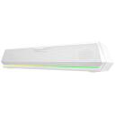 Edifier Žaidimų garso juosta G1500 BAR White, 5V, 120-20kHz, 7.1 virtualus erdvinis gars, RGB ap&scaron;vietimas, nuimamas mikrofonas