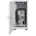 Digitus Datora korpuss ar iebūvētu filtra ventilatoru un līmeņa kājām, DN-CC 9002, IP54, RAL 7035, stikla durvis