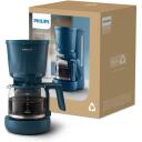 Philips Kavos aparatas HD7411/70, Galia 1080 W, Vandens talpa 1.32 L, Talpa 10 puodelių, Spalva Mėlyna