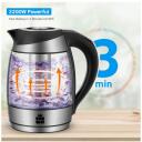 Forme Tējkanna FKG-448, 2200 W, 1.8L, 7 krāsas LED, temperatūras regulē&scaron;ana, automātiskā izslēg&scaron;anās