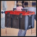 Instrumentu kaste E-Case M, EINHELL, 4540021, modulāra sistēma, 25 cm iek&scaron;ējā augstuma, izturīga konstrukcija līdz 90 kg, ērta pārvadā&scaron;ana.