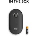 Logitech USB optiline hiir M350S 910-007015, 4000 DPI, 3 nuppu, RF traadita + Bluetooth, AA aku