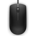 Dell Laidinė pelė MS116 570-AAIR, 1000 DPI, 3 mygtukai, USB, optinė, Plug&Play