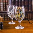 Paladone Hogwarts krāsu maino&scaron;s ūdens glāze PP4259HP, 400ml, daudzkrāsains, oficiāli licencēts Harija Potera produkts
