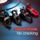 Baseus Cafule USB Lightning kabelis CALKLF-CG1, 200cm, 1,5A, Lightning, USB 2.0, nailono apvalkalas, aliuminio jungtys
