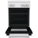 Gorenje Keraamiline GG5A14WJ, 70L, gaasipliit, gaasiahju, valge, 4 p&otilde;letit, mehaaniline juhtimist&uuml;&uuml;p